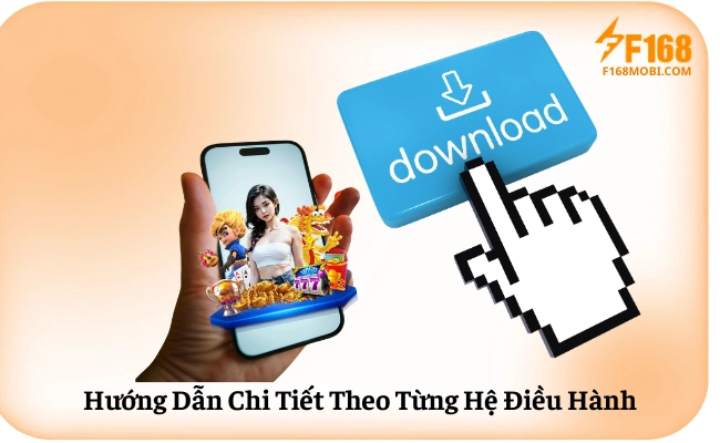 Hướng dẫn tải app F168 Hướng Dẫn Chi Tiết Theo Từng Hệ Điều Hành