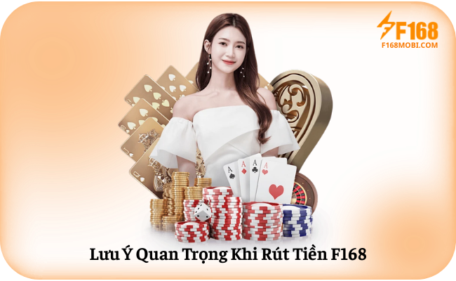 Hướng dẫn rút tiền F168 Lưu Ý Quan Trọng Khi Rút Tiền F168